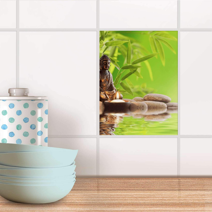 Fliesensticker - Buddha Zen - CR104831