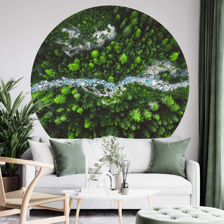 Fototapete Murko - Mutter Natur - Rund - Selbstklebend/Vlies - WA353554