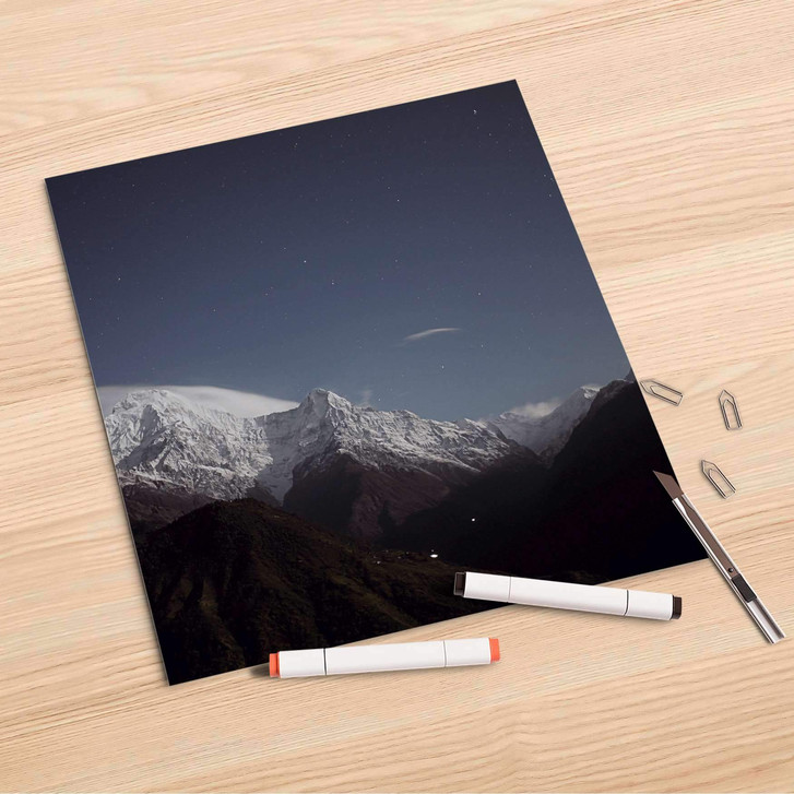 Folienbogen (30x30cm) - Mountain Sky - CR106884
