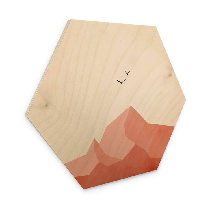 Hexagon - Holz Kubistika - Zugspitze - WA332768