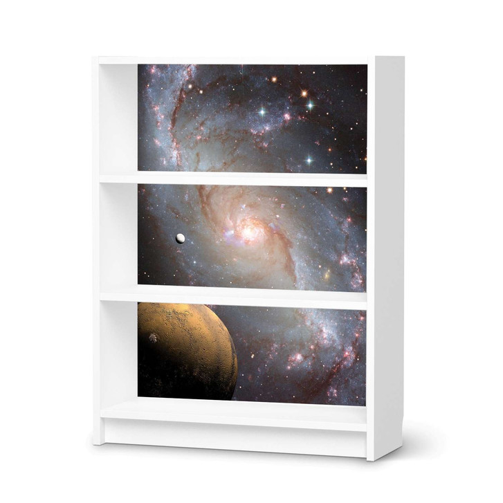 Möbelfolie IKEA Billy Regal 3 Fächer - Milky Way - CR114438