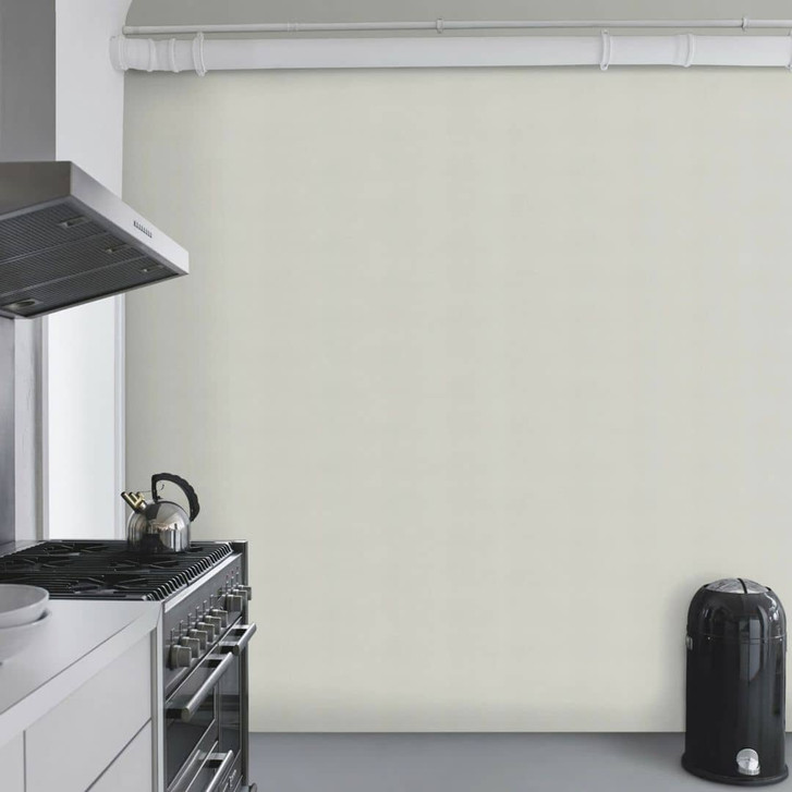 Rasch Vliestapete, Unitapete Welcome Home hellgrau - WA433459