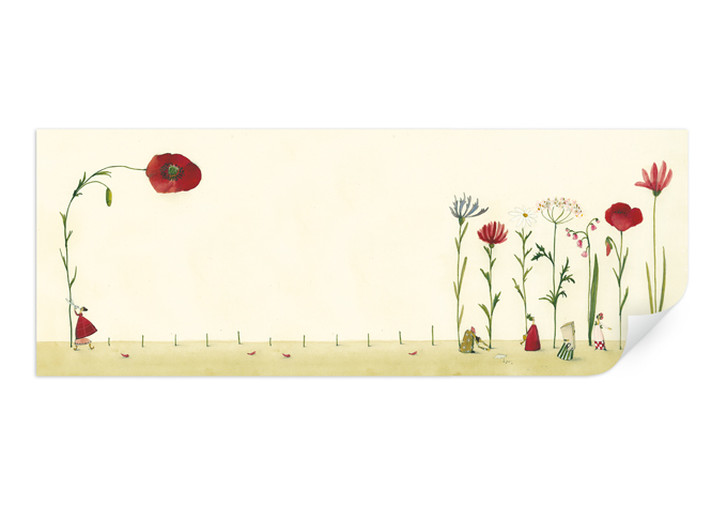 Wallprint Leffler - Blumensamen - Panorama - WA185709