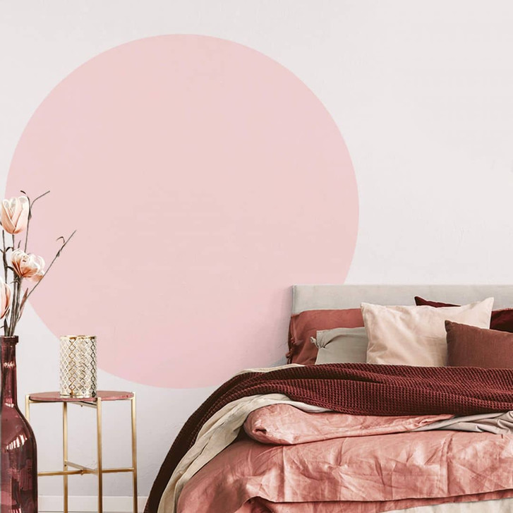 Wandtattoo Kreis rosé - WA329487