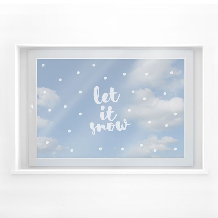 Fensterfolie Let it Snow - WA231365