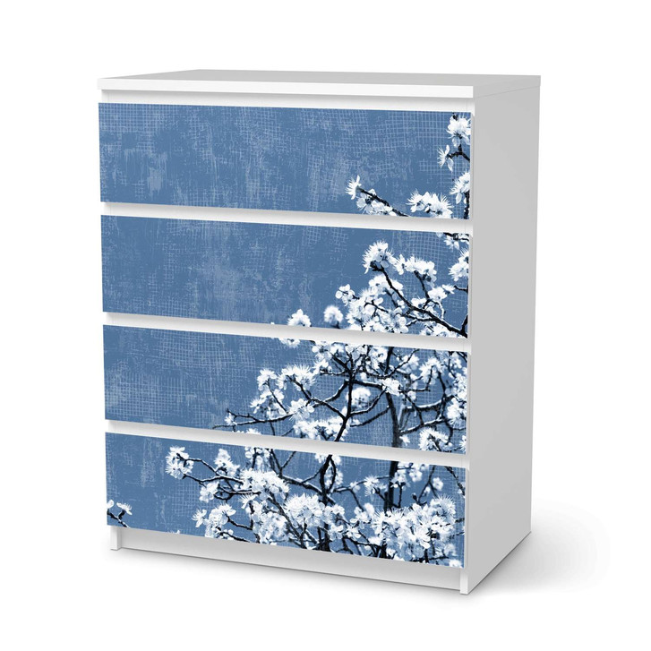 Folie IKEA Malm Kommode 4 Schubladen - Spring Tree - CR105694