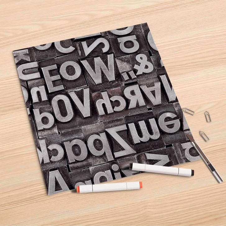 Folienbogen (30x30cm) - Alphabet - CR106752