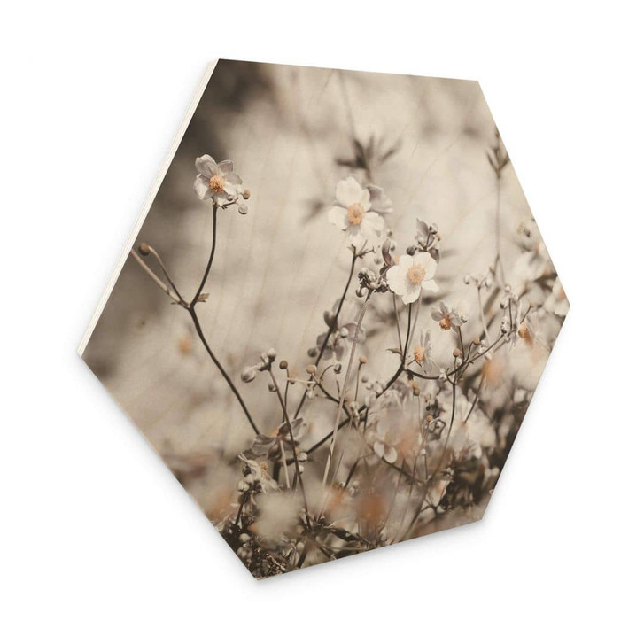 Hexagon - Holz Annie - Wildblumen - WA320929