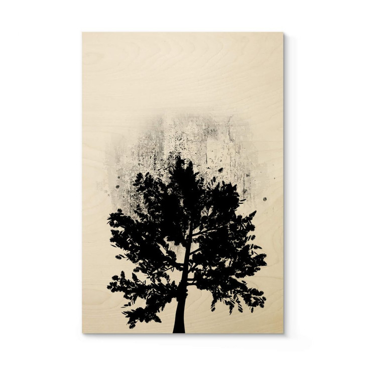 Holzposter Kubistika - Baumstudie 02 - WA299946