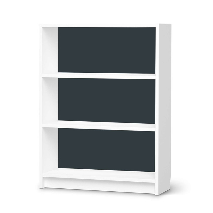 Möbelfolie IKEA Billy Regal 3 Fächer - Blaugrau Dark - CR114385