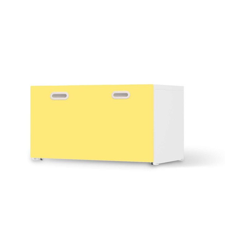 Möbelfolie IKEA Stuva / Fritids Bank mit Kasten - Gelb Light - CR117699