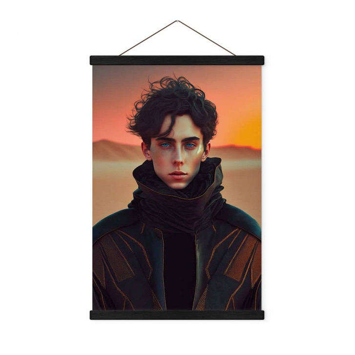 Stoffbild Paul in der Wüste - Inspiriert von Dune - Treechild - WA411942