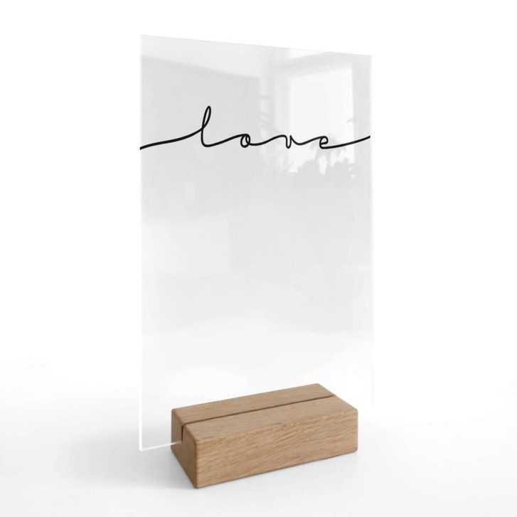 Tischaufsteller Love - WA324087