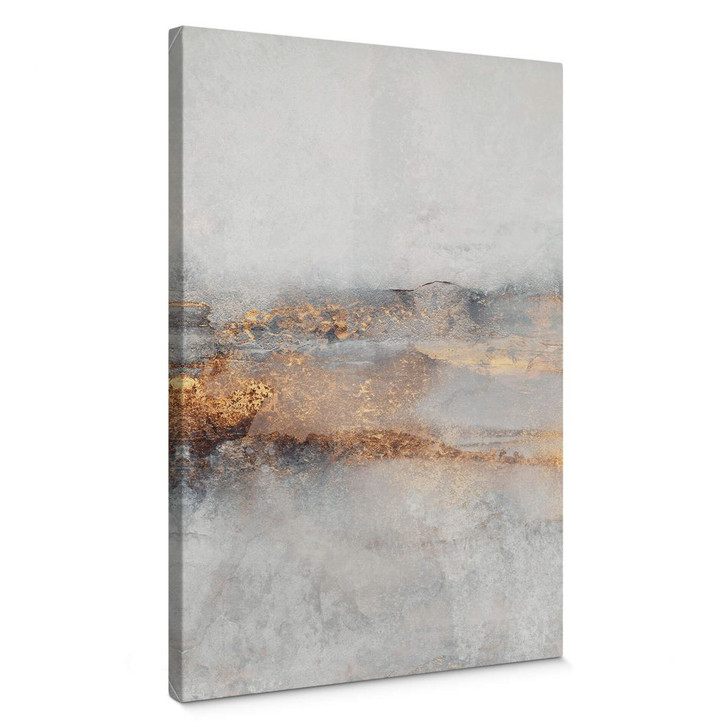 Leinwandbild Fredriksson - Goldige Spur im Nebel - WA363134