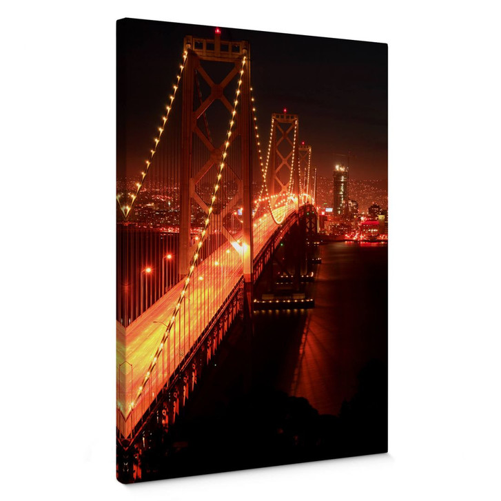 Leinwandbild Lights in San Francisco - WA368540