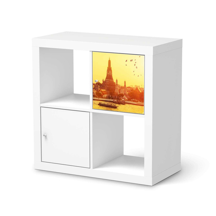 Möbelfolie IKEA Kallax Regal 1 Türe - Bangkok Sunset - CR118248