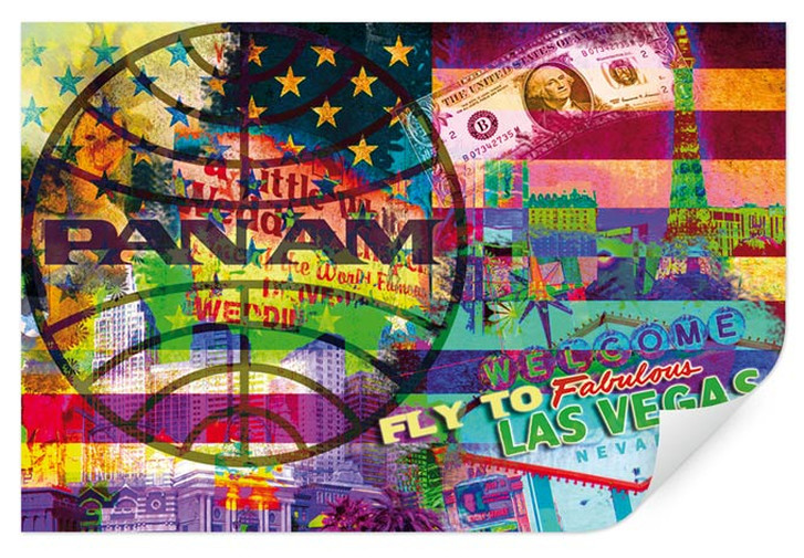 Wallprint PAN AM - Las Vegas - WA187931