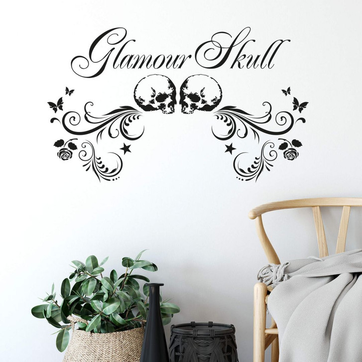 Wandtattoo Glamour Skull - WA210978