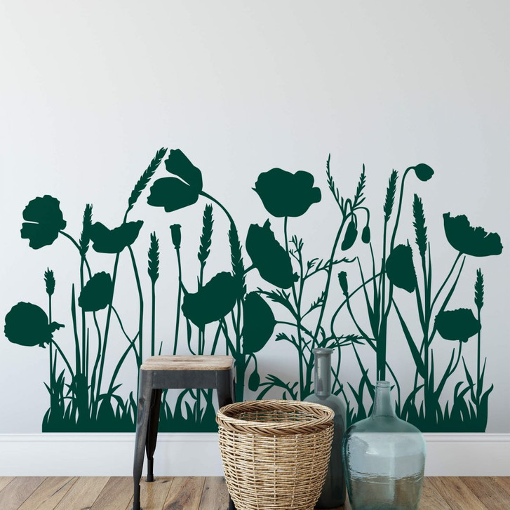 Wandtattoo Mohnwiese - WA215958