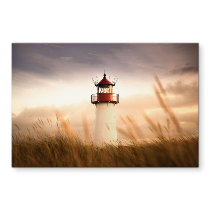 Acrylglasbild Leuchtturm an der Küste von Sylt - Eisenmann - WA435075