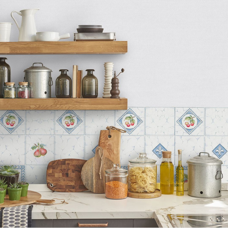 Fliesendekofolie Früchte - selbstklebend - WA231387