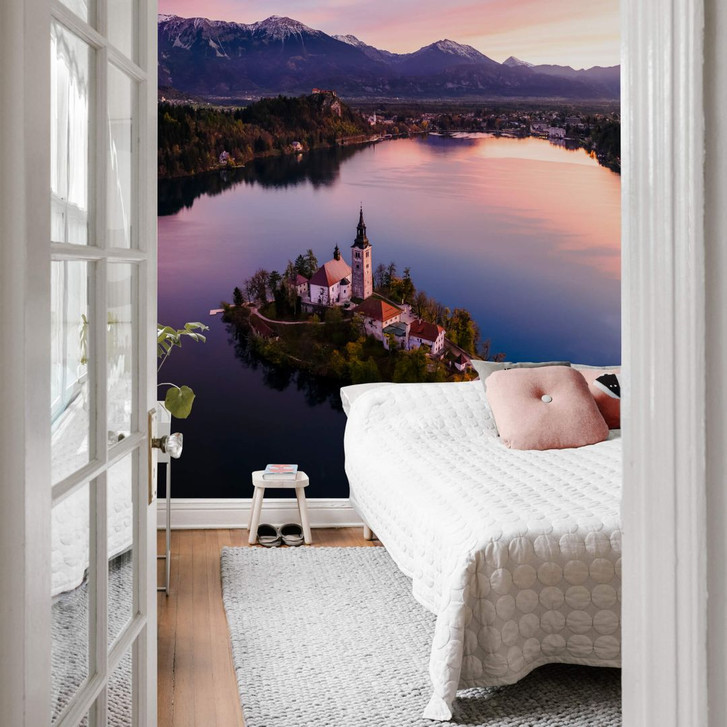 Fototapete Colombo - Bleder See in Slowenien - 192x260cm - WA244657