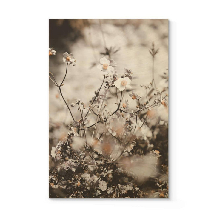 Holzbild Annie - Wildblumen - WA321114