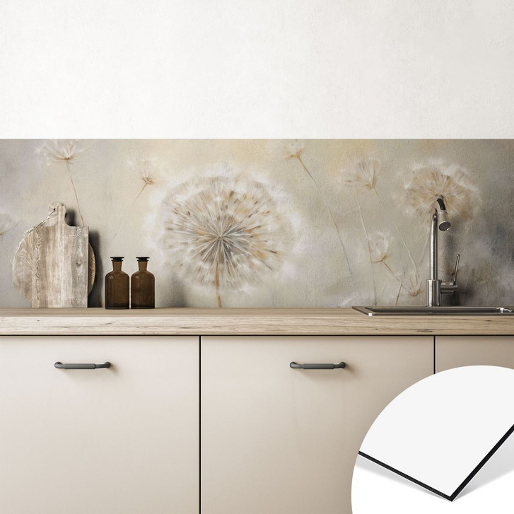 Küchenrückwand Pusteblumen-Traum im Frühling - Paksoylu - WA426032