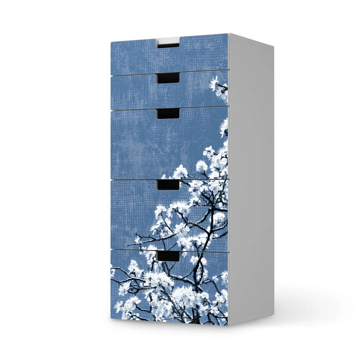Möbel Klebefolie IKEA Stuva / Malad Kommode - 5 Schubladen - Spring Tree - CR114149