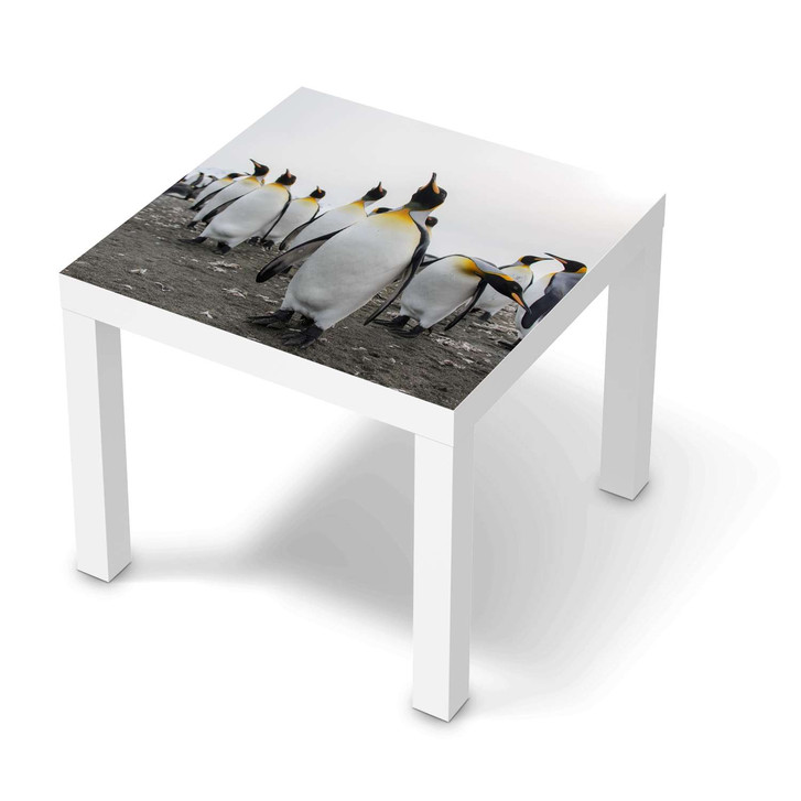 Möbelfolie IKEA Lack Tisch 55x55cm - Penguin Family - CR115869