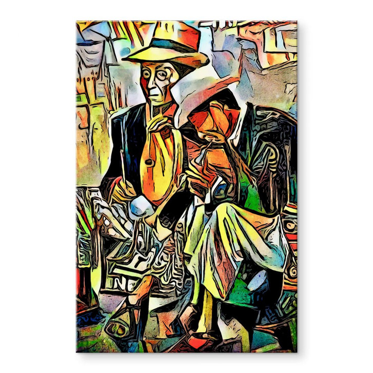 Acrylglasbild Zamart - Zwei Musiker - WA330456