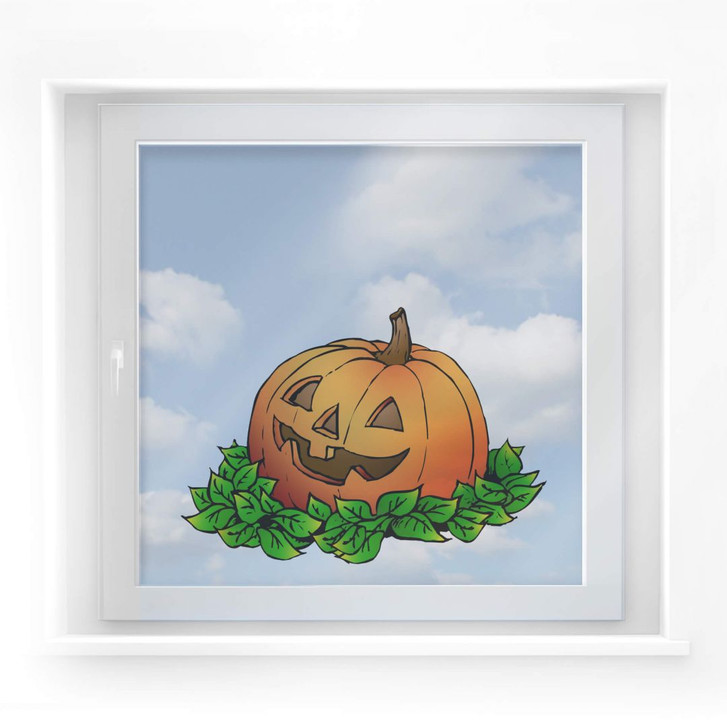 Fensterbild Kürbiskopf 2 - WA117299