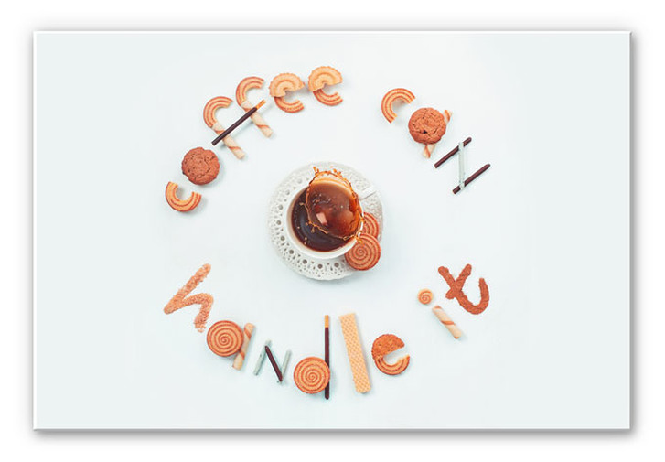 Hartschaumbild Belenko - coffee can handle it - WA232805