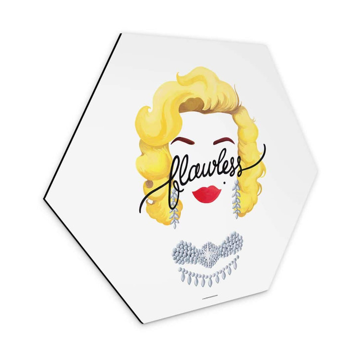 Hexagon - Alu-Dibond Tohmé - Flawless Marilyn - WA332652
