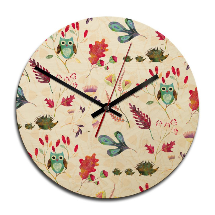 Holz-Wanduhr - Blanz - Zauberwald - WA245260