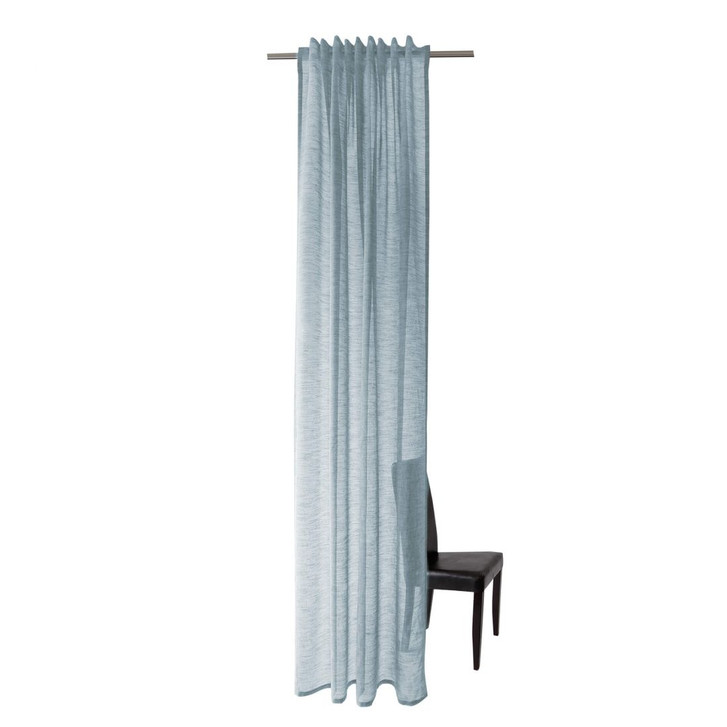 Homing Fertigschal mit verdeckten Schlaufen Oskar aqua - 2.45 x 1.4m - WA333573