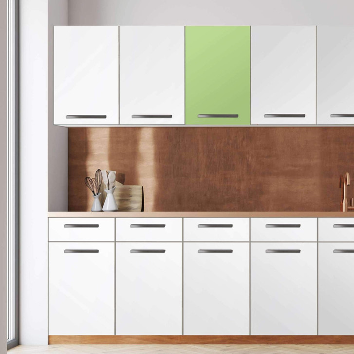 Klebefolie - Wandschrank 40cm Breite - Hellgrün Light - CR108786