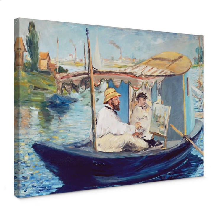 Leinwandbild Manet - Die Barke - WA423593