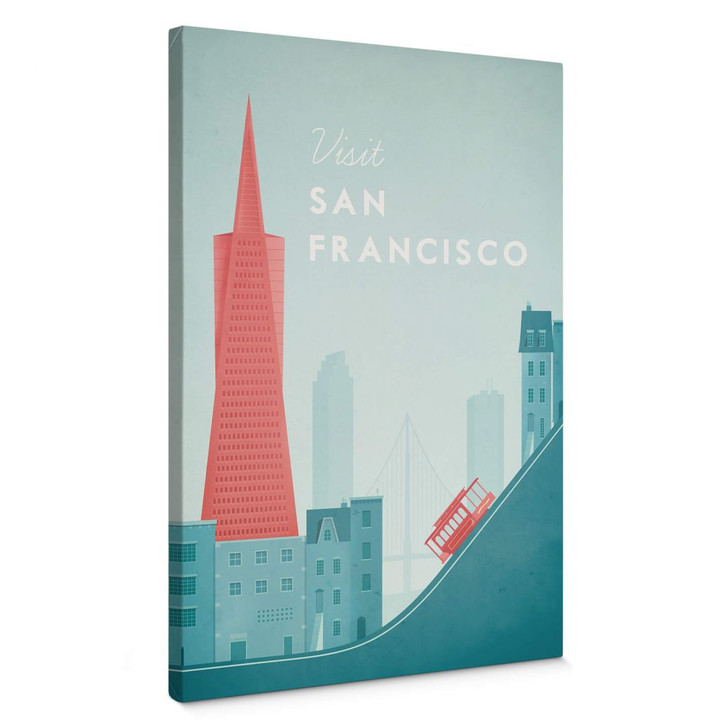 Leinwandbild Rivers - San Francisco - WA373368