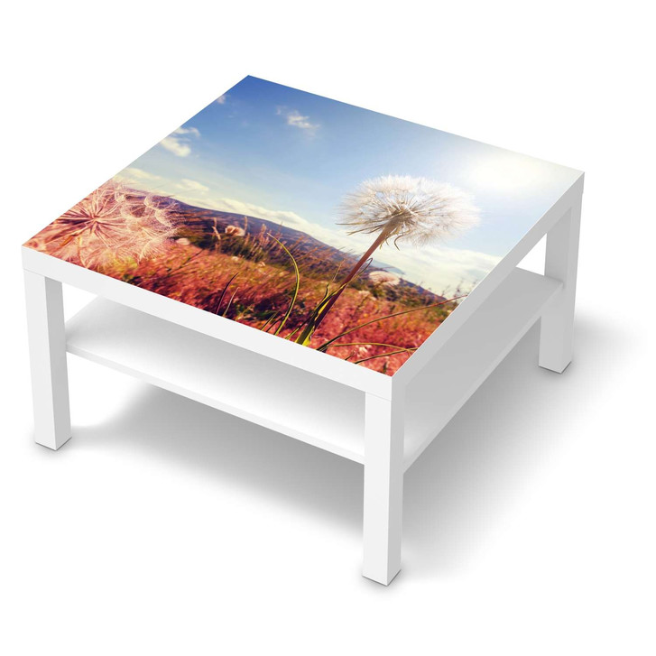 Möbelfolie IKEA Lack Tisch 78x78cm - Dandelion - CR118418