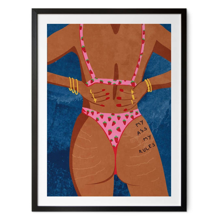 Poster My ass my rules | Feminismus - Oltmanns - WA451632