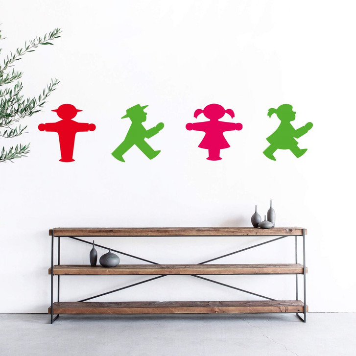 Wandsticker Ampelmann Mann & Frau - WA197875