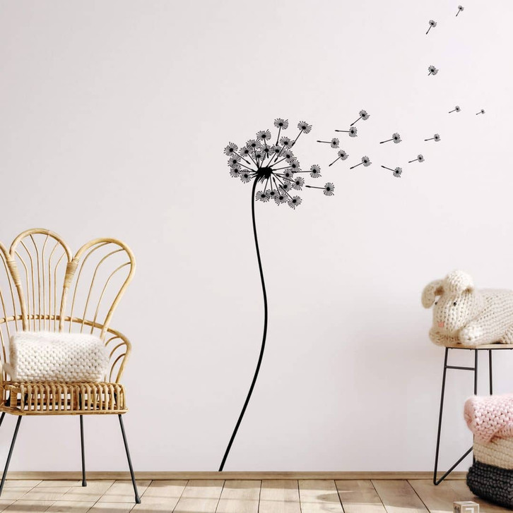 Wandtattoo Pusteblume tanzend - WA217486