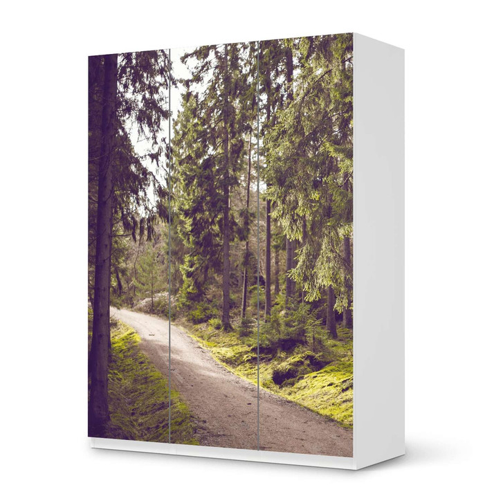 Folie IKEA Pax Schrank 201cm Höhe - 3 Türen - Forest Walk - CR105766