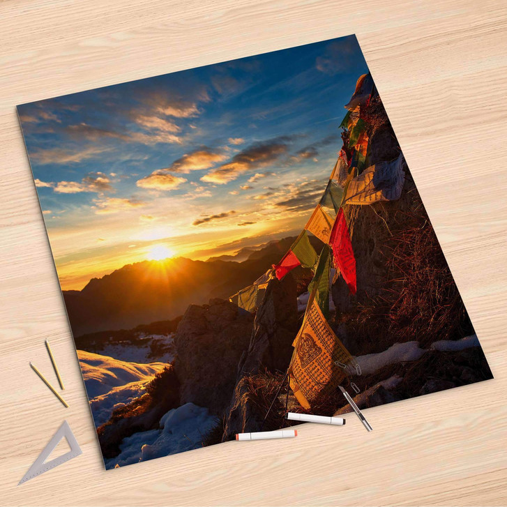 Folienbogen (90x90cm) - Tibet - CR107699