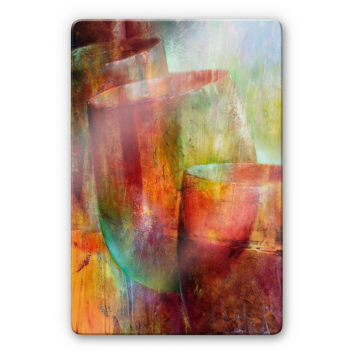 Glasbild Schmucker - Zwei Gläser - WA232484