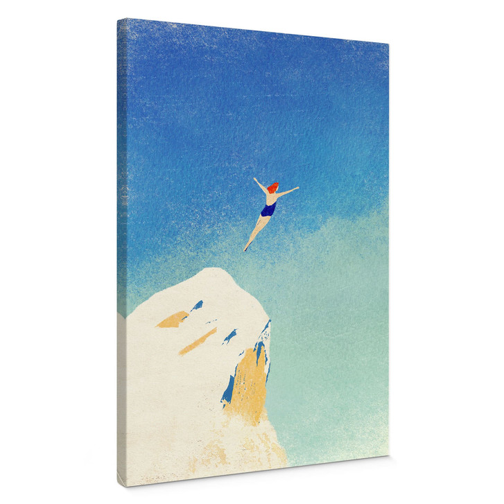 Leinwandbild Sprung ins Meer - Rivers - WA516810
