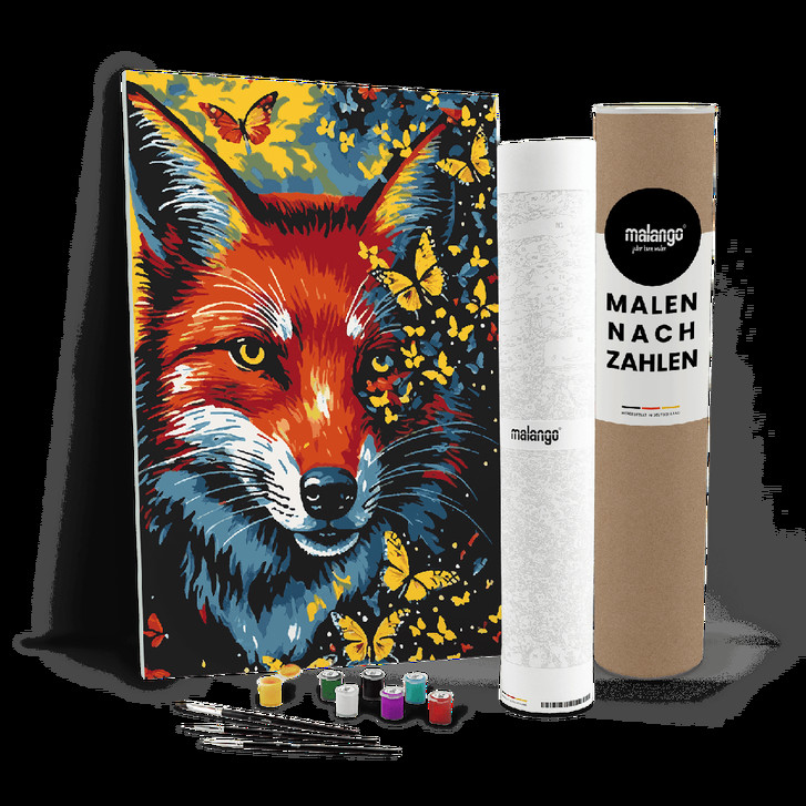 Malen nach Zahlen Leinwandbild - Fuchs Frauke - WA447602