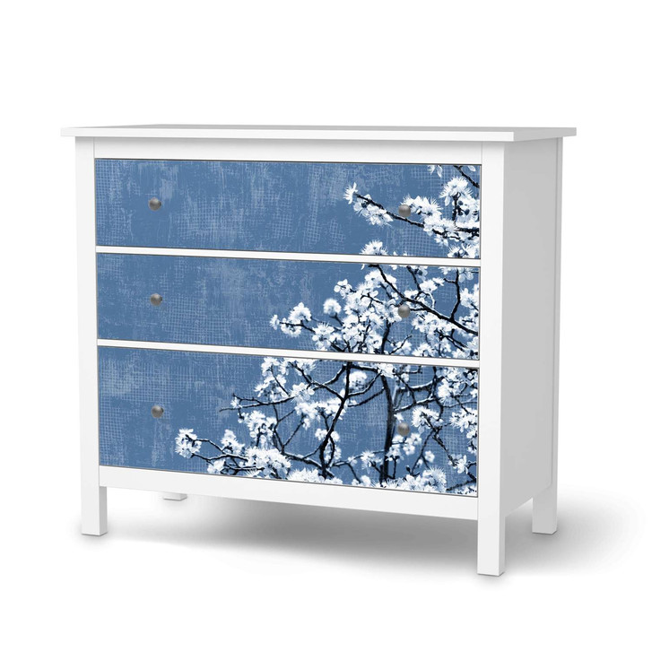Möbelfolie IKEA Hemnes Kommode 3 Schubladen - Spring Tree - CR114791