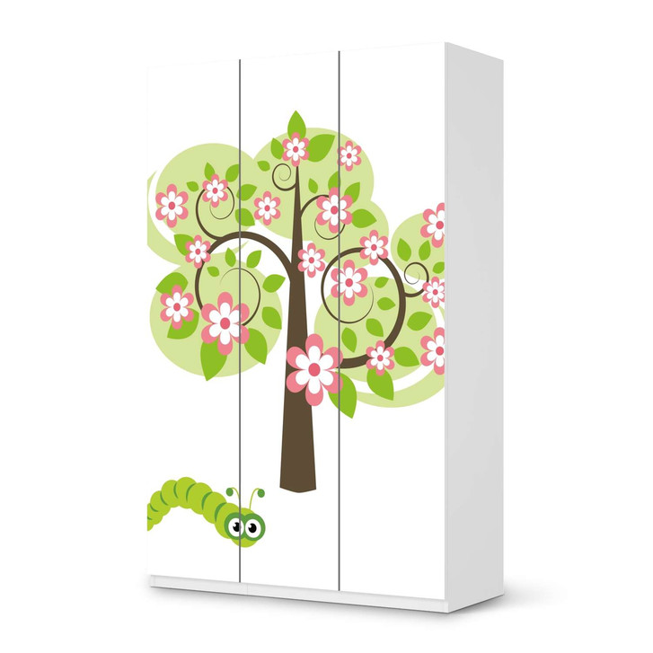 Möbelfolie IKEA Pax Schrank 236cm Höhe - 3 Türen - Blooming Tree - CR118564